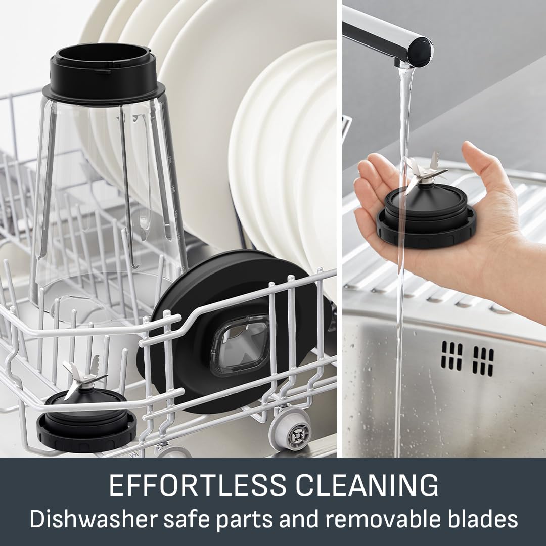 Tefal 3-in-1 Hand Stick Blender 1000W – 800ml Beaker & 500ml Chopper