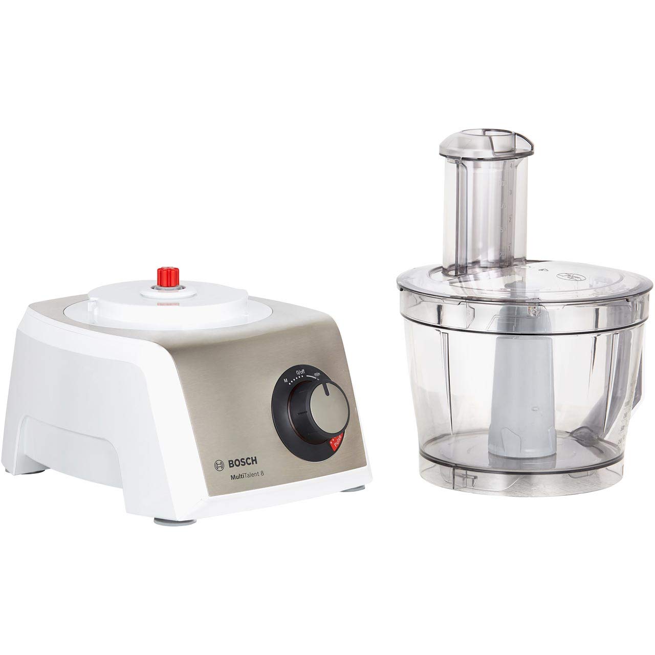 Bosch MultiTalent 8 MC812S734G 1200 W Food Processor - White & Stainless Steel