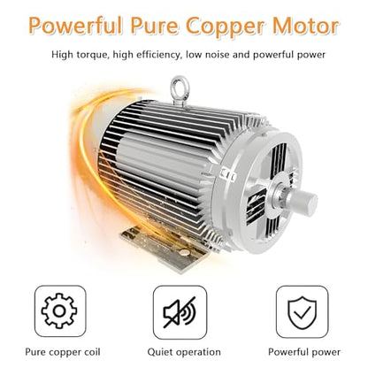 Automatic 20L Food Mixer with Stainless Steel Pot & Double-Layer Blades