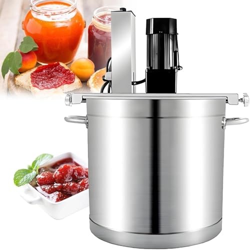 Automatic 20L Food Mixer with Stainless Steel Pot & Double-Layer Blades
