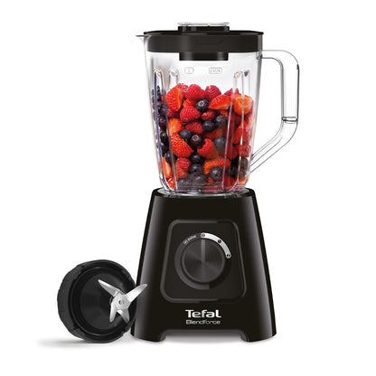 Tefal Blendforce II Blender 600W – 2L Jug, 4 Stainless Steel Blades, Black