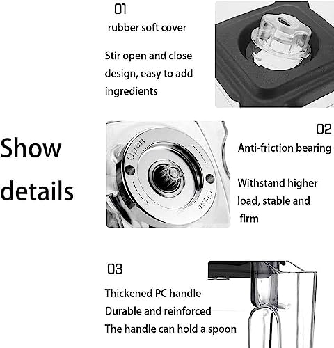 Electric Blender & Smoothie Maker – Stainless Blades, Pulse & Turbo, Large Jar