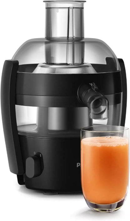 Philips Viva Compact Juicer 500W – 1.5L, Quick Clean, Drip Stop, Black