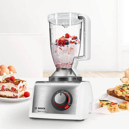 Bosch MultiTalent 8 MC812S734G 1200 W Food Processor - White & Stainless Steel