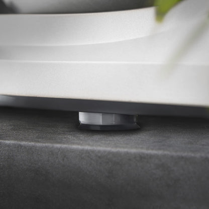 Kapplico 1800W Stand Mixer with Large 7L Stainless Steel Bowl and 3 Attachments - Whisk, Beater and Dough Hook, Splash Guard, 6 Speeds, Non Slip Feet, White