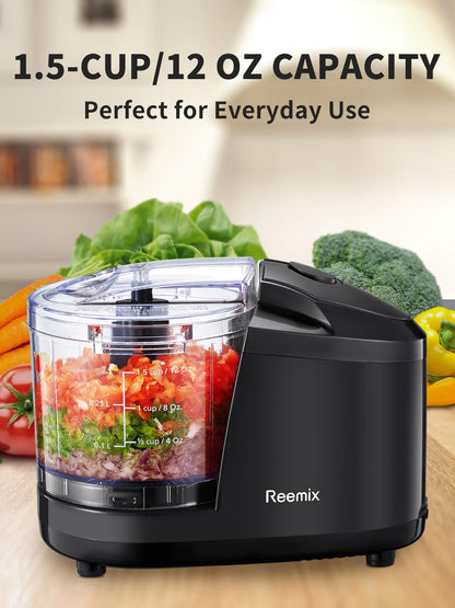 Mini Food Chopper 100W – 750ml Compact Electric Blender with Removable Bowl