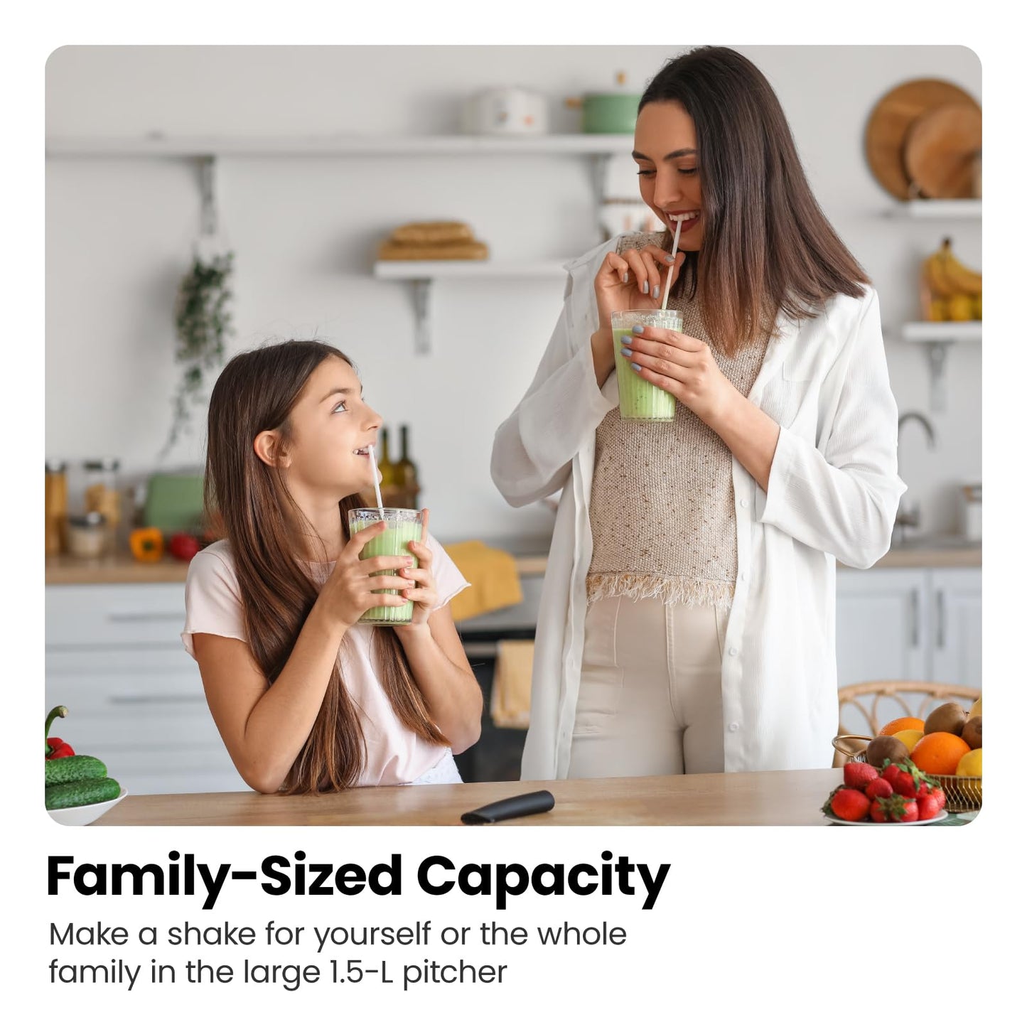 CHEFMAN 2-in-1 Food Processor & Portable Blender 400W – Ice Crusher, Pulse