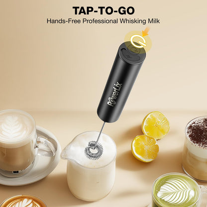 POWERLIX Pro 3-in-1 Handheld Milk Frother – USB-C, 10,000 RPM, Detachable