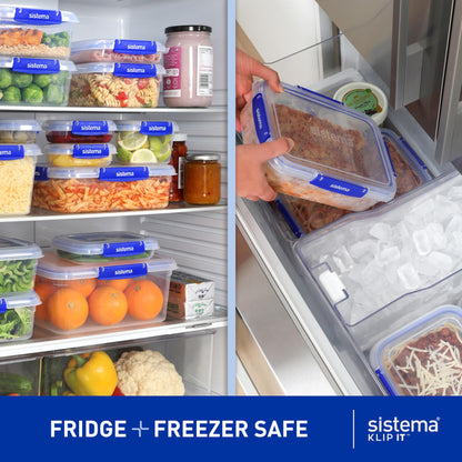 Sistema KLIP IT 18-Piece Airtight Food Storage Containers – Stackable