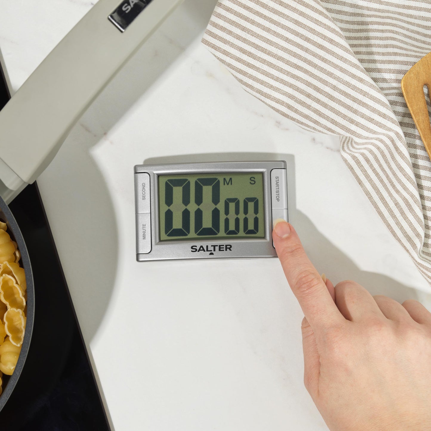 Salter 396 SVXR Digital Magnetic Kitchen Timer – Countdown & Stopwatch