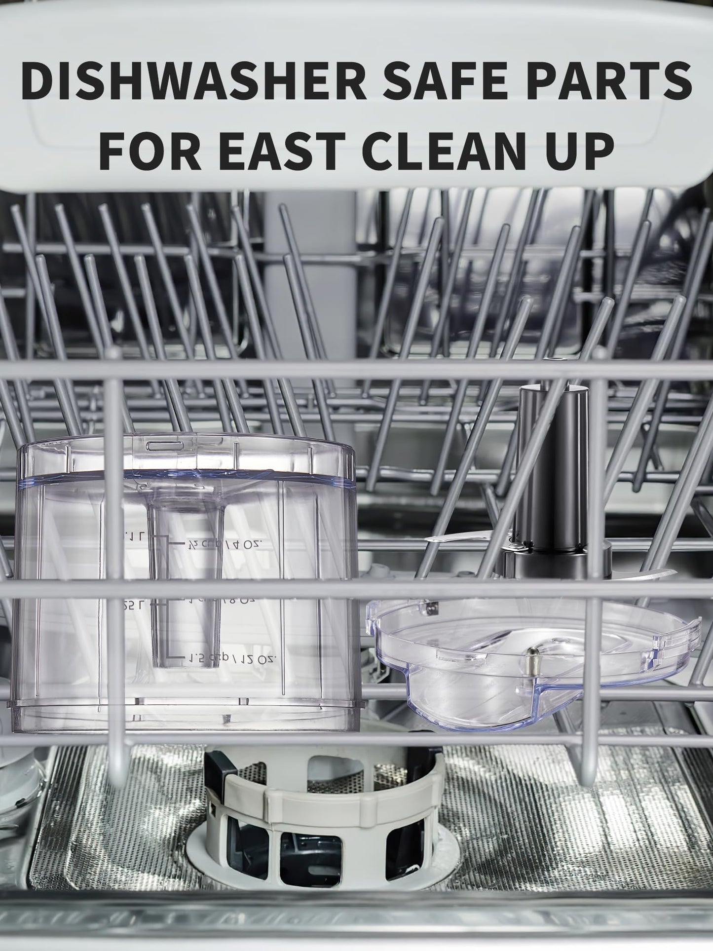 Mini Food Chopper 100W – 750ml Compact Electric Blender with Removable Bowl