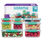 Sistema KLIP IT 18-Piece Airtight Food Storage Containers – Stackable