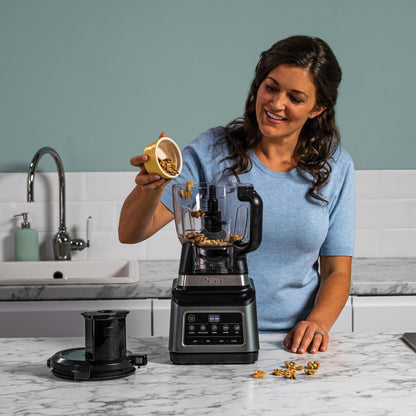 Ninja 3-in-1 Food Processor & Blender 1200W – 1.8L Bowl, 2.1L Jug, Black