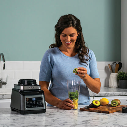 Ninja 3-in-1 Food Processor & Blender 1200W – 1.8L Bowl, 2.1L Jug, Black